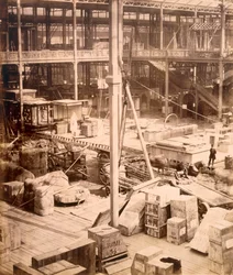 Bauarbeiten, Internationale Ausstellung, 1862